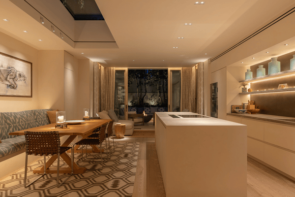 Decoration & Lighting Rendering for Living Room